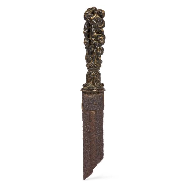 



A NORTHERN ITALY DAGGER HANDLE, 17TH CENTURY 