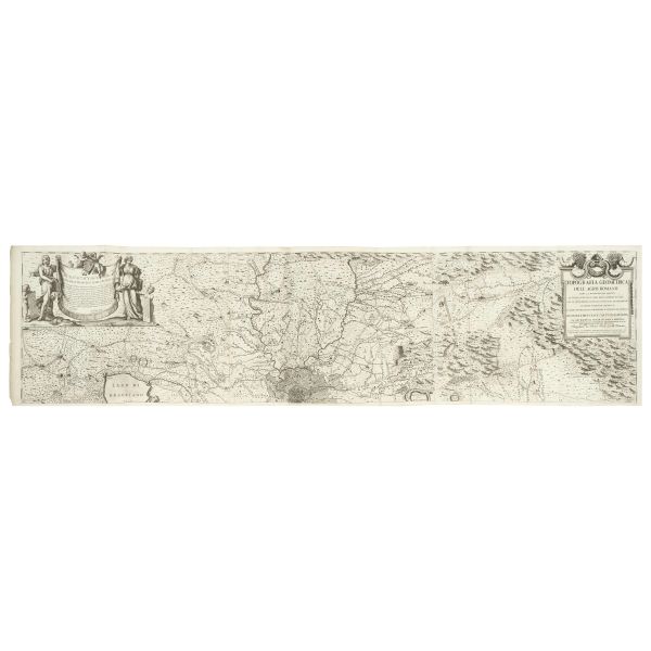 Girelli, Pietro Paolo. Topografia geometrica dell’agro romano. Roma, De Rossi, 1704.