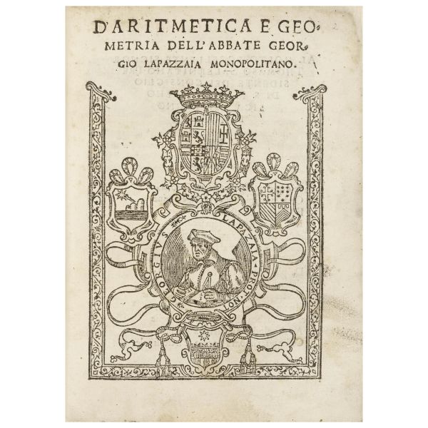 Lapazzaia, Giorgio. D'aritmetica e geometria. Napoli, Cancer, 1569.