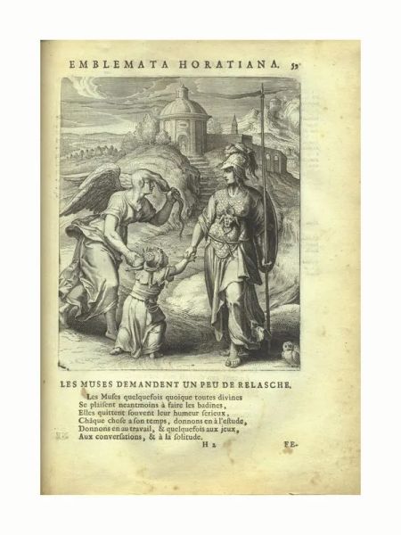 (Emblemi&nbsp; Illustrati 600) VAENIUS (VAN VEEN), Otto (1556-1629)&nbsp; HORATIUS&nbsp;&nbsp;