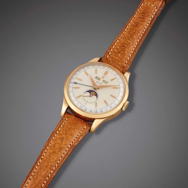 ROLEX REF. 8171 PADELLONE N. 6863XX IN ORO GIALLO ANNO 1950