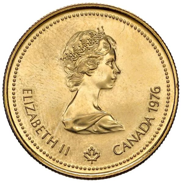      CANADA 100 DOLLARS 1976 OLYMPICS 
