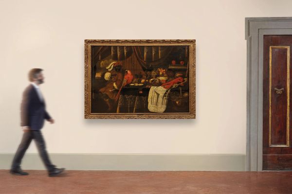 Pittore olandese, sec. XVII