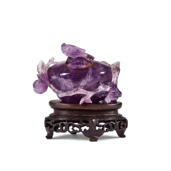 



INTAGLIO IN AMETISTA, CINA, SEC. XX