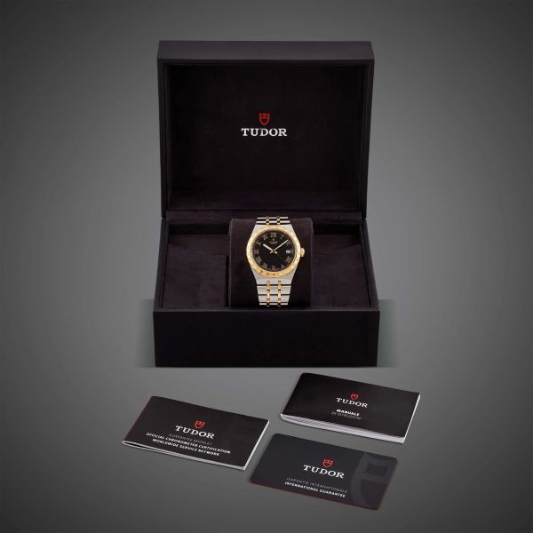 TUDOR ROYAL REF. 28503 ACCIAIO E ORO N. Q3823XX ANNO 2021