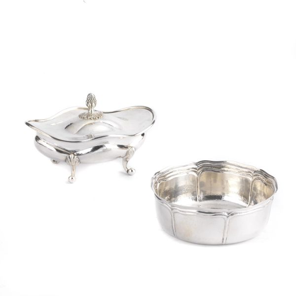 MARIO BUCCELLATI A STERLING SUGAR BOWL AND CUP