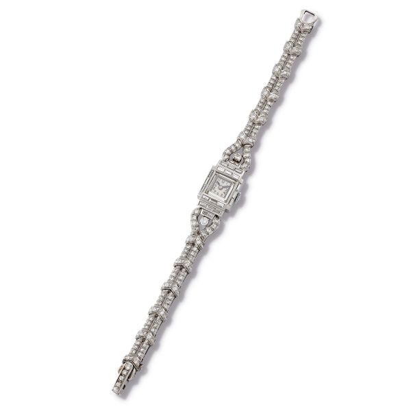 



DIAMOND LADY'S WATCH BRACELET IN PLATINUM