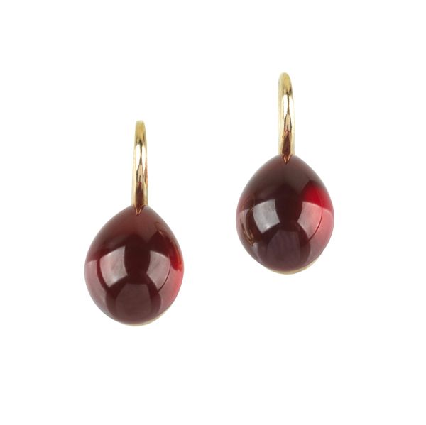 Pomellato - POMELLATO &quot;ROUGE PASSION&quot; DROP EARRINGS IN 9KT ROSE GOLD