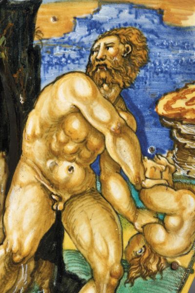 PIATTO, URBINO, FRANCESCO XANTO AVELLI, 1530 CIRCA