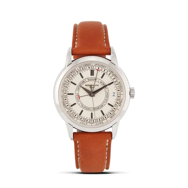 Patek Philippe - PATEK PHILIPPE REF. 5212A-001 CALATRAVA WEEKLY CALENDAR STAINLESS STEEL WRISTWATCH, 2023