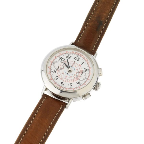 EBERHARD &amp; CO. REF. 31931 STAINLESS STEEL CHRONOGRAPH