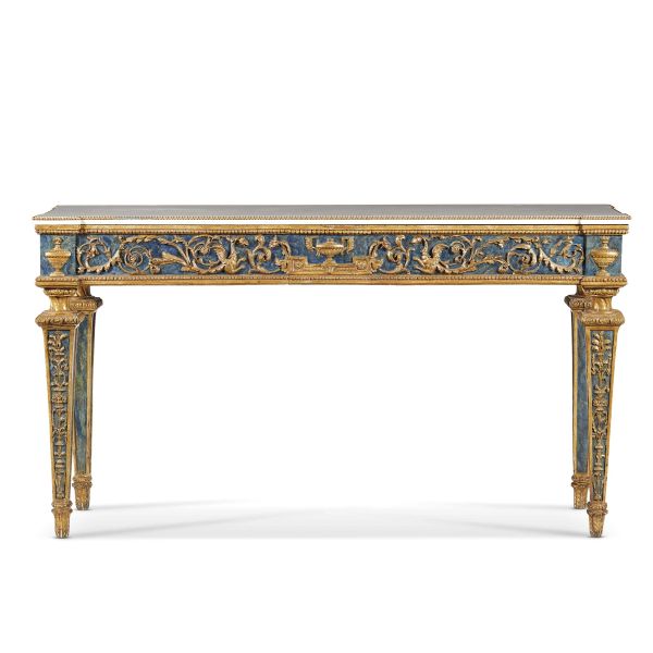 A FLORENTINE CONSOLE TABLE, LATE 18TH CENTURY