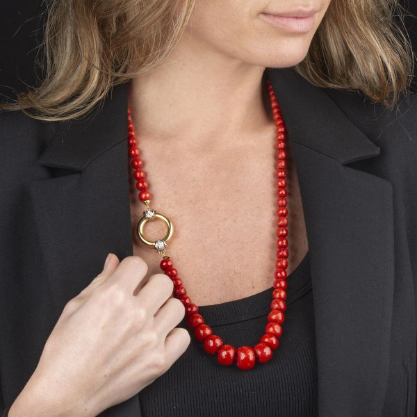COLLANA IN CORALLO
