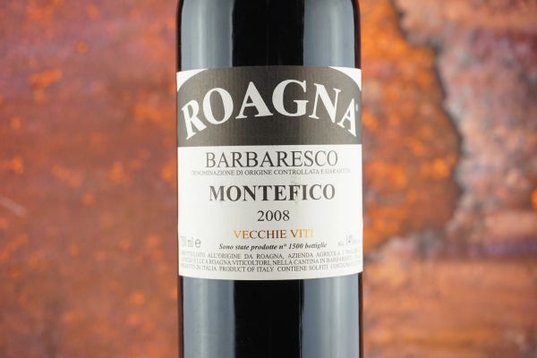 Barbaresco Montefico Vecchie Viti Roagna 2008