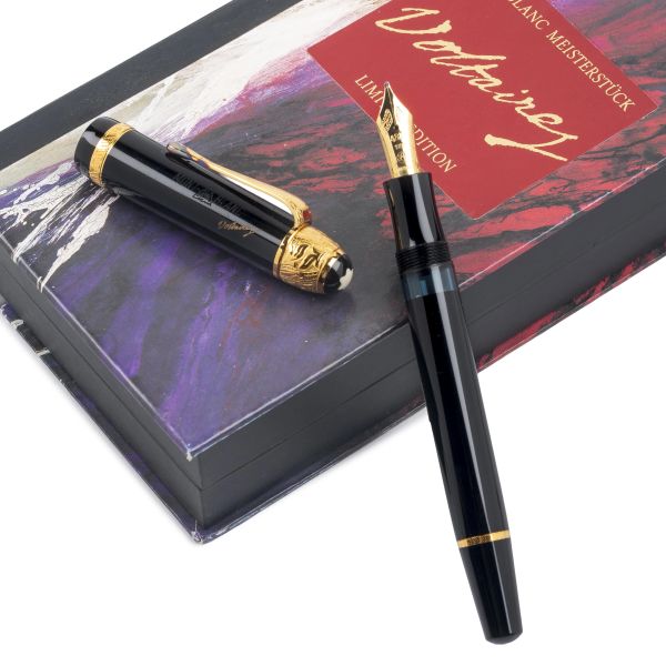 Montblanc - 



MONTBLANC VOLTAIRE WRITERS SERIES LIMITED EDITION FOUNTAIN PEN N. 14213/20000, 1995