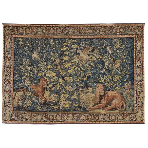 A RARE BRABANT TAPESTRY, BRUSSELS, SECOND HALF 16TH CENTURY