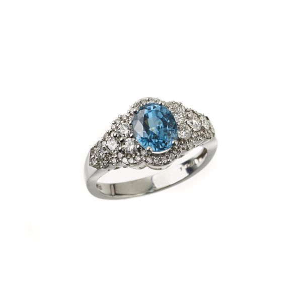 



ANELLO CON ZIRCONE E DIAMANTI 