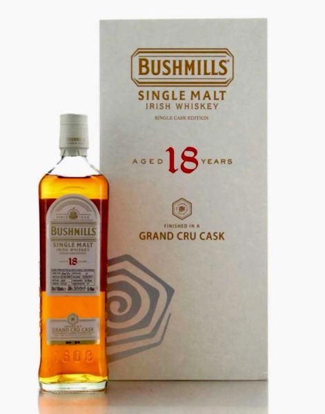 2002 Bushmills 18 Year Old Single Malt Whiskey Causeway Collection 