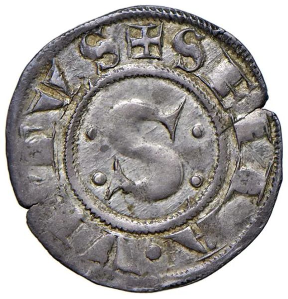 



SIENA. REPUBBLICA (1180-1390). GROSSO DA 20 DENARI (1317)