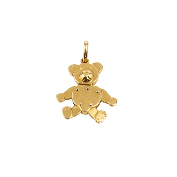 Pomellato - 



POMELLATO TEDDY BEAR-SHAPED PENDANT IN 18KT YELLOW GOLD