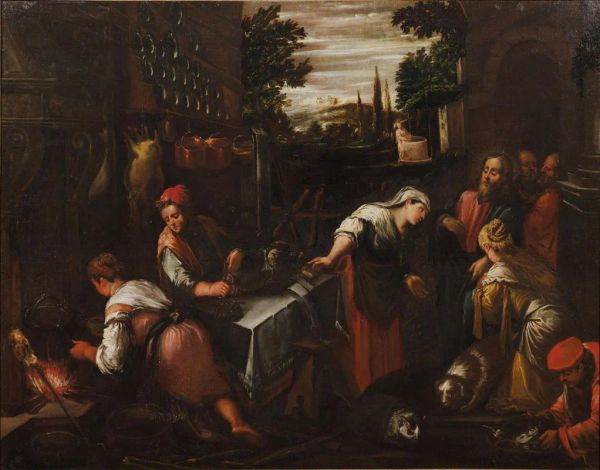 Bottega di Francesco Bassano, fine sec. XVI                               