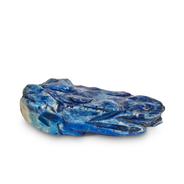 



LAPIS LAZULI FROG, CHINA, QING DYNASTY, XIX/XX C.