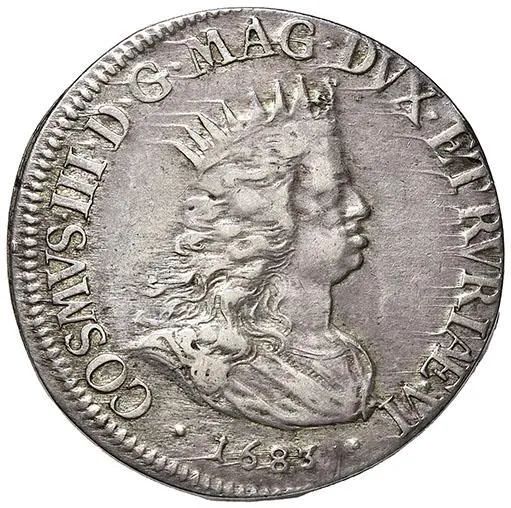 LIVORNO, COSIMO III DE&rsquo; MEDICI (1670-1723), TOLLERO 1683