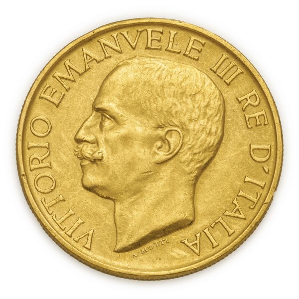 



Vittorio Emanuele III (1900-1943) &ndash; 100 Lire &ldquo;Fascione&rdquo; 1923 &ndash; Zecca: Roma