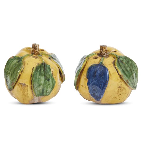 A PAIR OF TUSCAN FRUITS, 17TH CENTURY