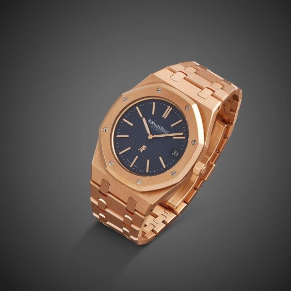 AUDEMARS PIGUET ROYAL OAK JUMBO REF. 15202OR.OO.1240OR.01 ORO ROSA ANNO 2013