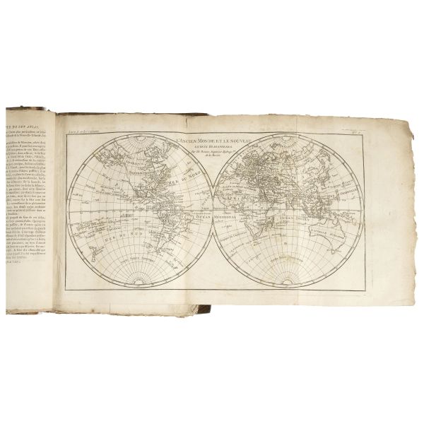 (Geografia &ndash; America)   RAYNAL, Guillaume-Thomas &ndash; RIGOBERT, Bonne.   Atlas de toutes les parties connues du globe terrestre.   [Ginevra, Jean Leonard Pellet, 1780].
