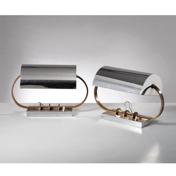 



A COUPLE OF METAL TABLE LAMPS