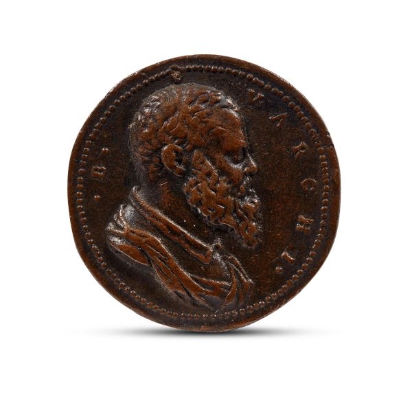 



Domenico Poggini, Benedetto Varchi, bronze
