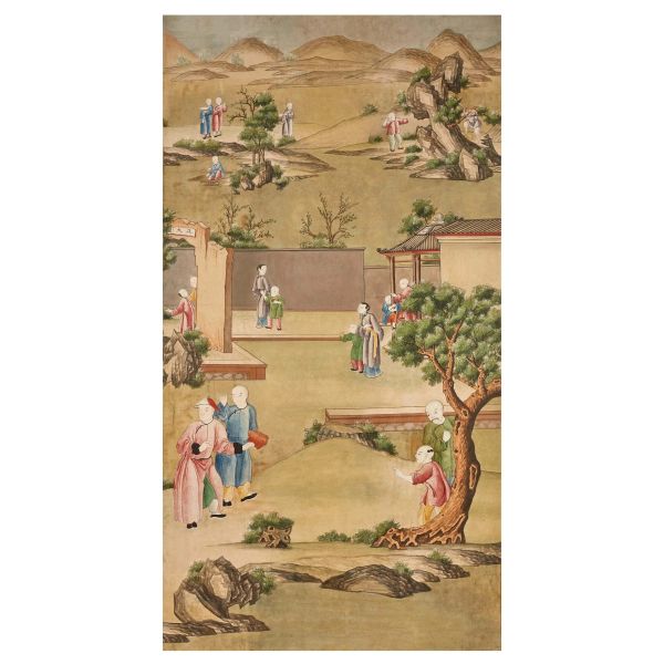 



A QING DYNASTY PANEL, CHINA, 18TH/19TH CENTURY