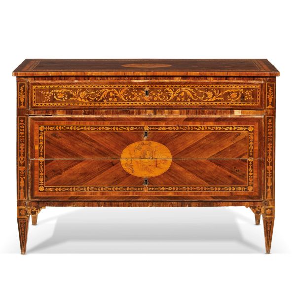



A LOMBARD COMMODE, LATE 18TH CENTURY