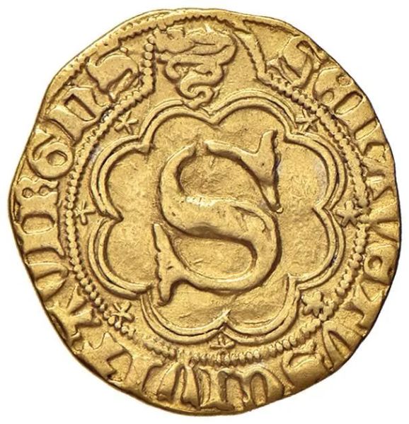 SIENA DOMINAZIONE VISCONTEA (1390 – 1404), SANESE D’ORO II SERIE (Delibera del 4 luglio 1391)