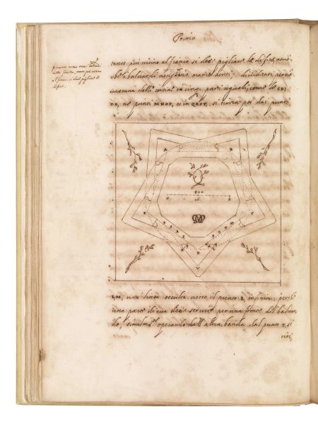 (Militaria) ODDI Matteo. Trattato di Architettura Militare di Matteo Oddi d&rsquo;Urbino. Distinto in tre libri. 1664.