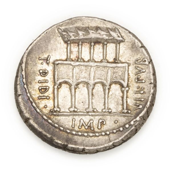 Didia - Denario P. Fonteius P.f. Capito and T. Didius (55 a.C.) - Zecca: Roma