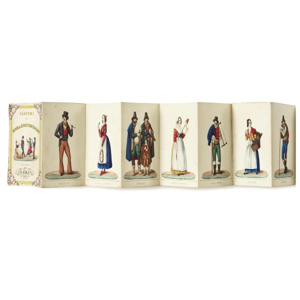 Bertini, Angelo. Costumi di Roma e dei contorni. Roma, 1846.