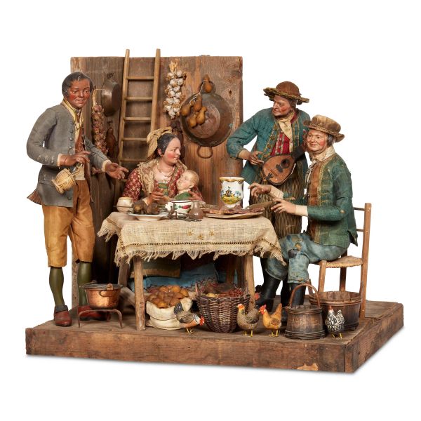 A TAVERN SCENE, NAPLES, 18TH/19TH CENTURY