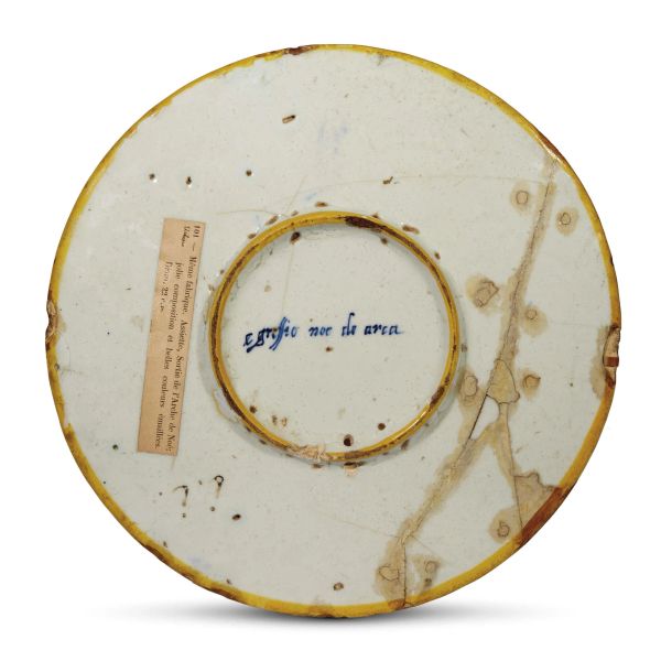 PIATTO, PESARO, BOTTEGA DEL PITTORE DI ZENOBIA, 1550-1560