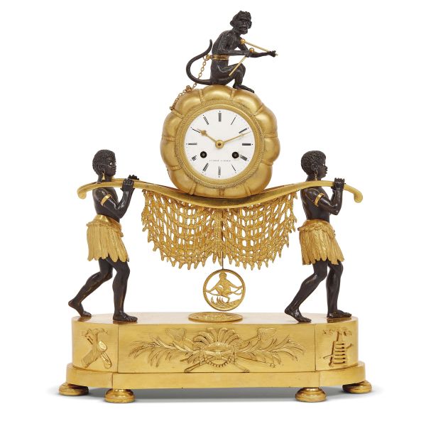 A FRENCH MANTEL CLOCK, PARIS, 1804-1810
