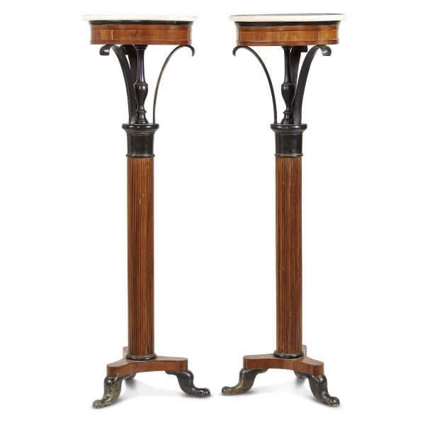 A PAIR OF TUSCAN GUERIDONS, 19TH CENTURY