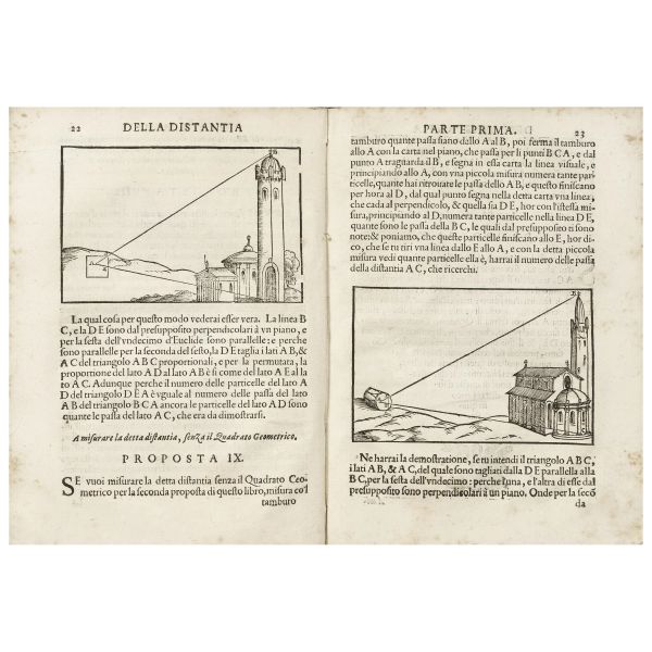 Belli, Silvio. Quattro libri geometrici. Venezia, Megietti, 1595.