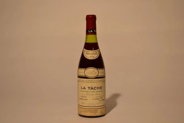  La Tache Grand Cru Domaine de la Romanee-Conti 1978 