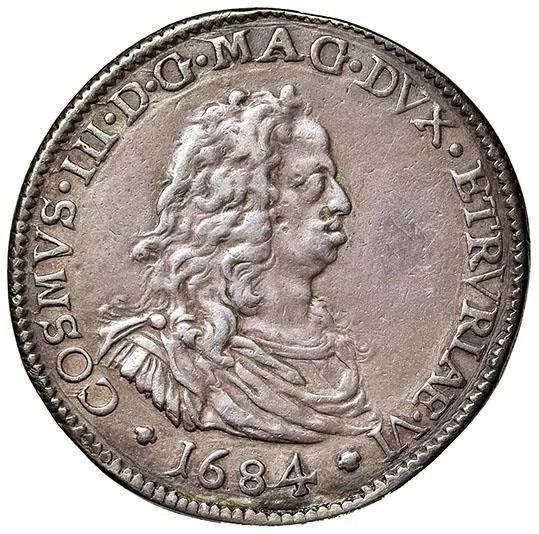 FIRENZE, COSIMO III DE&rsquo; MEDICI (1670-1723), PIASTRA 1684