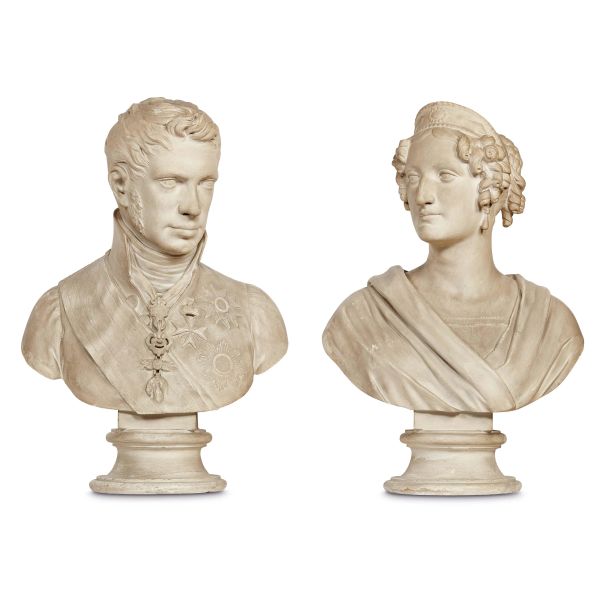 



Ottaviano Giovannozzi, Leopoldo II (1824) and Marianna Carolina di Sassonia (1825), chalk
