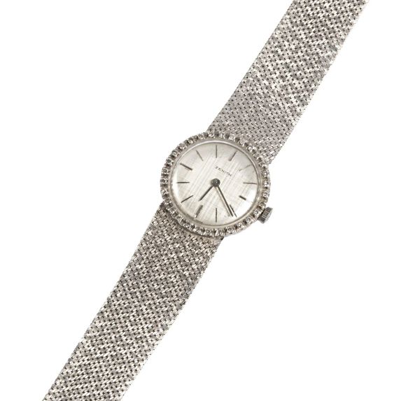Zenith - ZENITH OROLOGIO DA DONNA IN ORO BIANCO CON DIAMANTI