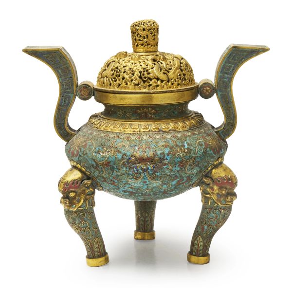 



INCENSE BURNER, CHINA, QING DYNASTY, 18TH CENTURY