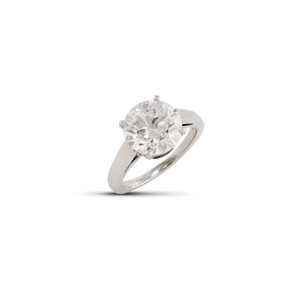 Bulgari - 



BULGARI SOLITAIRE DIAMOND RING IN PLATINUM